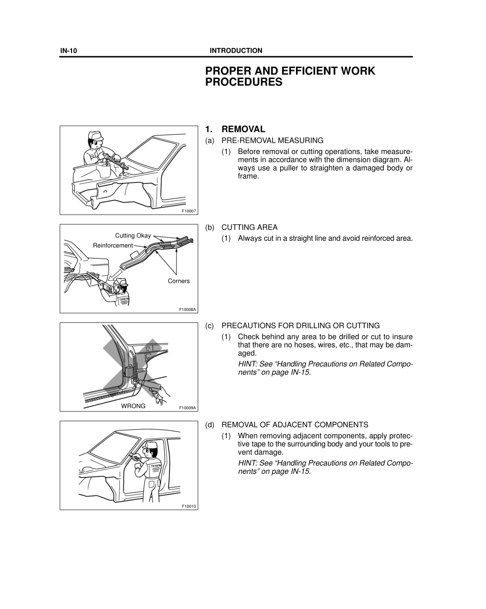 PreView of : 2003-2008 TOYOTA 4Runner Repair Manual, Proper And Efficient Work Procedures-carownersmanuals2.com